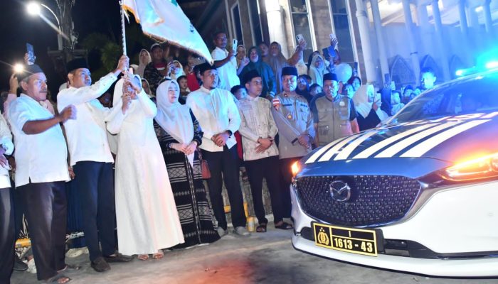 Wakil Bupati Aceh Timur didampingi Istri, Lepas Keberangkatan Jama’ah Haji Aceh Timur 2026