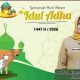 Camat Plaosan Mengucapkan Selamat Hari Raya Idul Adha 1447 H/ 2026