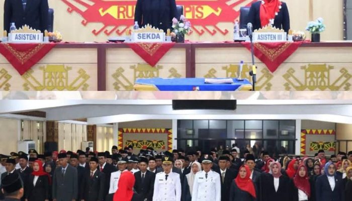 Pejabat Administrator dan Pengawas di Lingkungan Pemkab Lampung Utara Resmi Dilantik