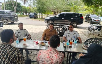 Kalapas Kelas IIB Idi Silaturahmi dengan Wakil Bupati