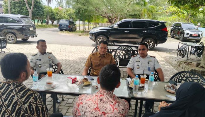 Kalapas Kelas IIB Idi Silaturahmi dengan Wakil Bupati