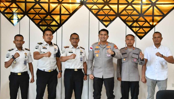 Perkuat Sinergi Pemeliharaan Kamtibmas, Kapolres Aceh Timur Sambut Kunjungan Kalapas Kelas IIB Idi