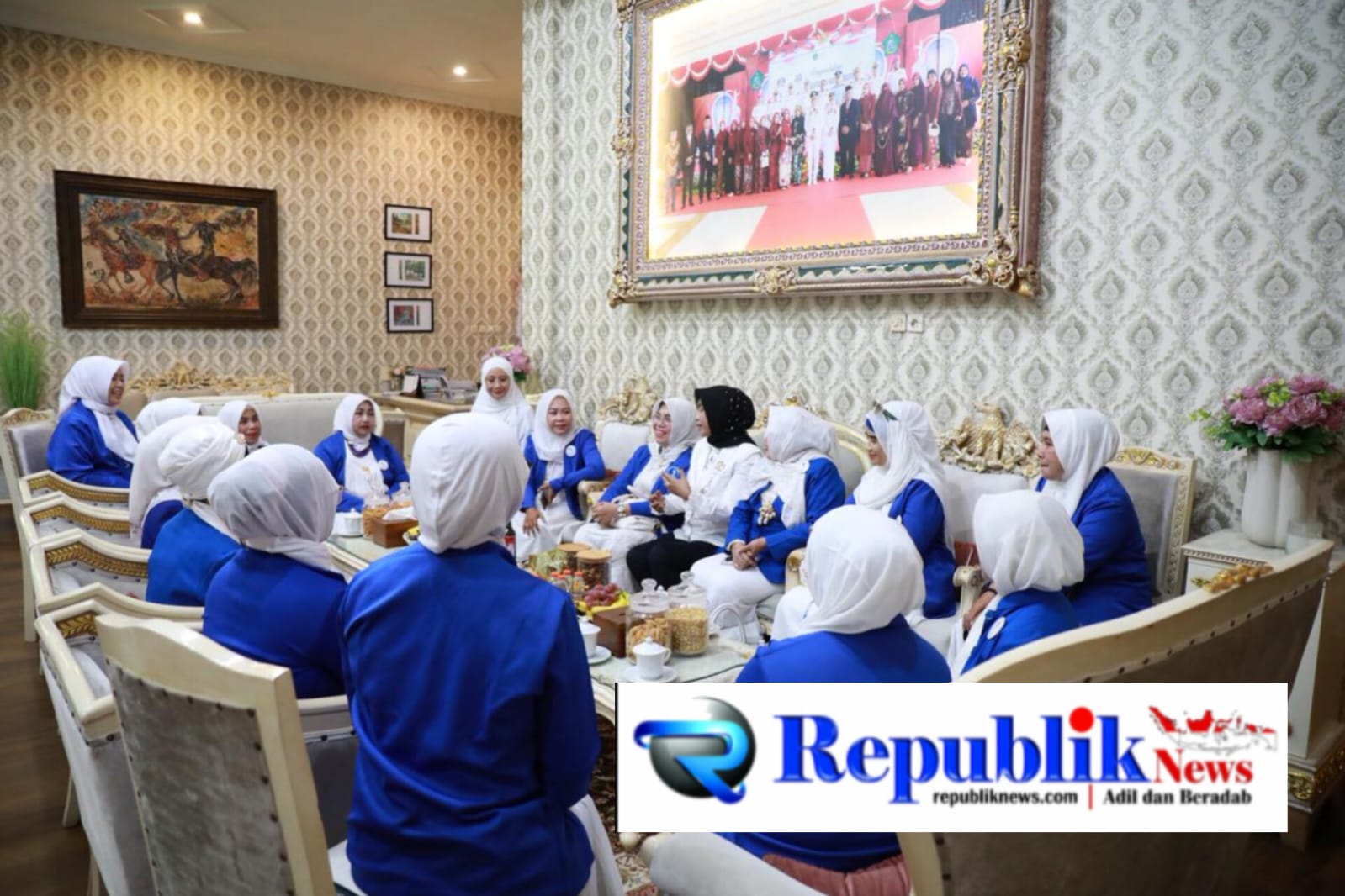 Foto: Wabup Mimik tampu g aspirasi IWAPI