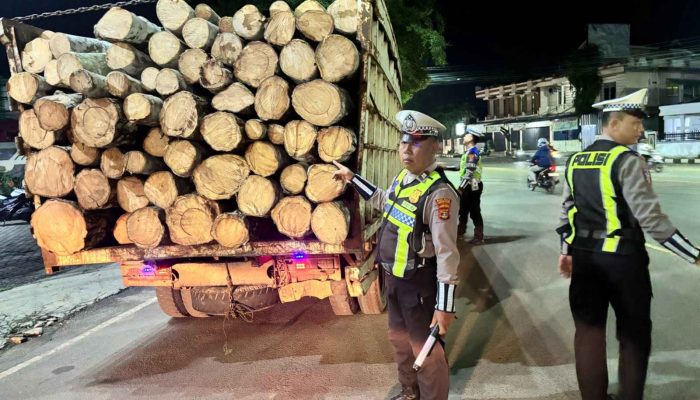 Tim On Call 1 Polres Lampung Utara Gelar Patroli Malam, Pastikan Situasi Aman dan Kondusif