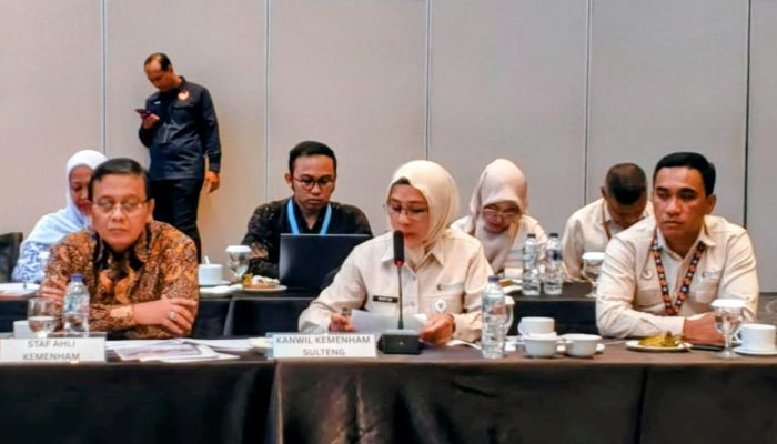 Kanwil KemenHAM Sulteng Usulkan Peningkatan Status Sulut Menjadi Kanwil di Hadapan Komisi XIII DPR RI