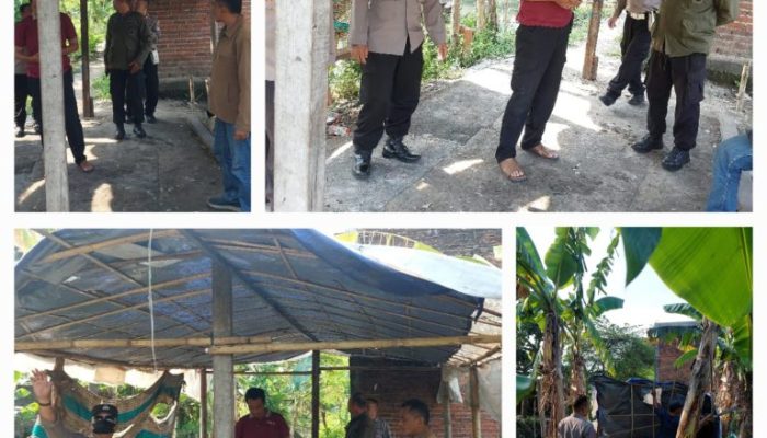 Polsek Gedangan Bongkar Arena Sabung Ayam di Keboan Anom