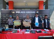 Kapolres Gresik Ungkap Lima Kasus Kejahatan, Korban Bersyukur Motor dan Barang Berharga Kembali