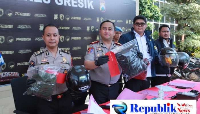 Gerak Cepat Polres Gresik Amankan 8 Oknum Suporter Terlibat Pengeroyokan