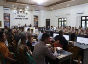 Dukung Ketahanan Pangan, Polres Lampung Utara Gelar Rakor Penerimaan Bantuan KUR Himbara