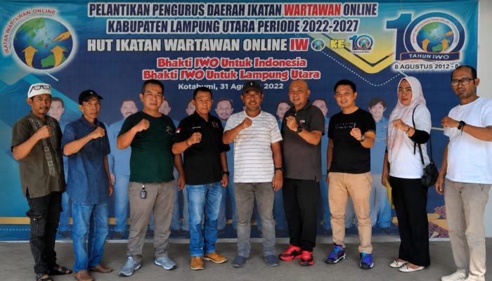 PD IWO Lampung Utara Menerima Kunjungan Kerja dari Kesbangpol