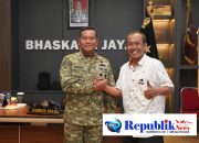 Dukung Pembinaan Sepak Bola, Danrem Audiensi dengan Pengurus Veteran PSAD Brawijaya