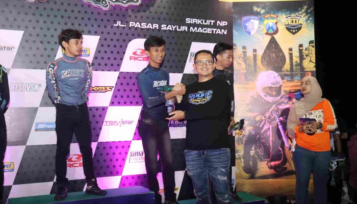 Polres Magetan Hadirkan Bhayangkara Rookie Dragbike 2026, Balap Resmi untuk Salurkan Bakat Anak Muda