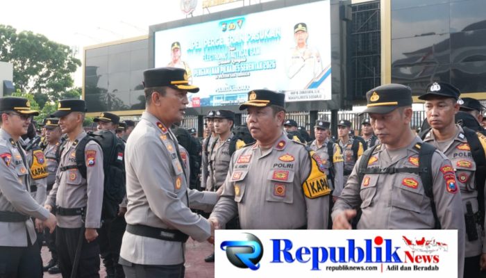 Polresta Sidoarjo Siagakan 1.140 Personel Layanan Pengamanan Pilkades Serentak di 80 Desa