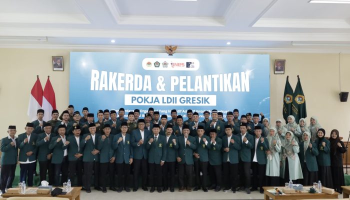 Rakerda dan Pelantikan Pokja DPD LDII Gresik 2026–2031, Perkuat Organisasi Adaptif dan Ketahanan Sosial