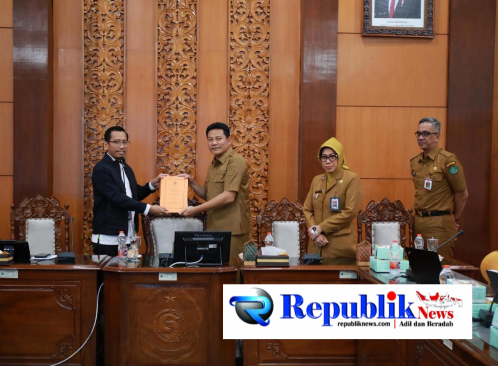 Foto : Pemkab Sidoarjo perkuat tata kelola keuangan.