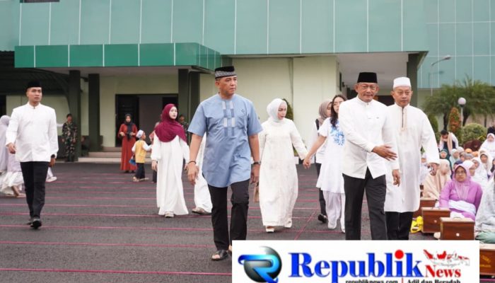 Peringatan Idul Adha 1447 H di Makodam V/Brawijaya: Ribuan Jamaah Hadiri Sholat dan Penyembelihan Hewan Qurban