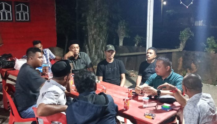 Haji Azhari (Haji Maof) Ketua DPW Partai Aceh Mendapat Kunjungan Silaturahmi Lebaran Dengan Wartawan Aceh Timur