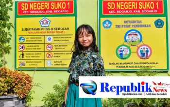 Siswi SDN Suko 1 Meraih Nilai Sempurna Mata Pelajaran Bahasa Indonesia