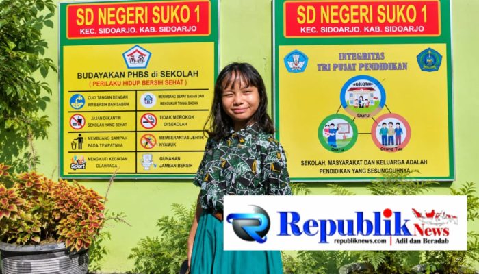 Siswi SDN Suko 1 Meraih Nilai Sempurna Mata Pelajaran Bahasa Indonesia