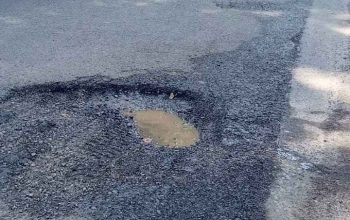 Miris,,!  Baru Hitungan Bulan,  Perbaikan ‎Jl, Walanda Maramis Depan Kodim1310/ Bitung, Ruas Manado- Bitung Sudah Hancur