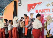 Sambut Hari Bhayangkara ke 80, Kapolres Magetan Gelar Bakti Sosial di SLBN Karangrejo
