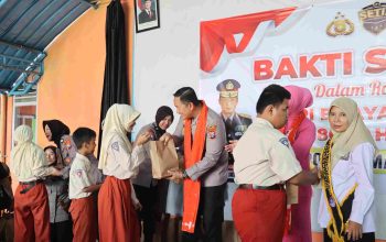 Sambut Hari Bhayangkara ke 80, Kapolres Magetan Gelar Bakti Sosial di SLBN Karangrejo