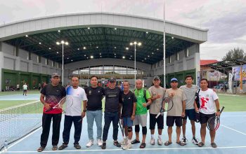 Tim Tenis lapangan Polres Aceh Timur Melaju Ke Perempat final