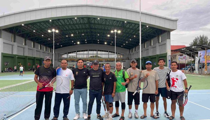 Tim Tenis lapangan Polres Aceh Timur Melaju Ke Perempat final