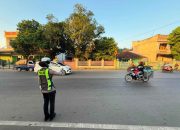 Pam Rawan Pagi, Bukti Nyata Pelayanan Personel Polres Lampung Utara kepada Masyarakat