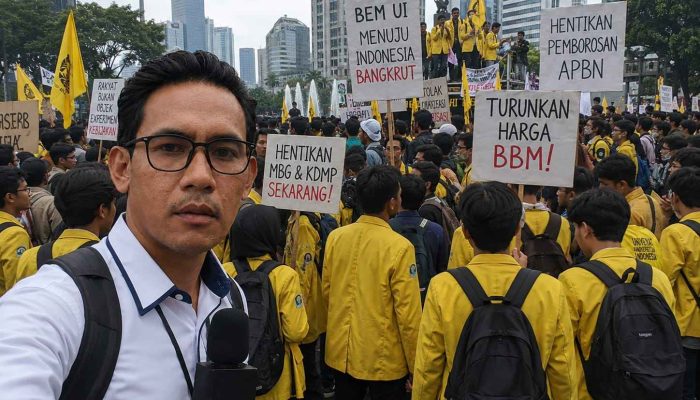 Mahasiswa Turun ke Jalan: Hentikan MBG dan KDMP, Bukan Sekadar Evaluasi