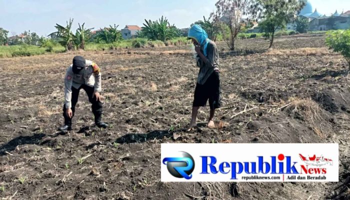 Kapolsek Taman Optimalkan Peran Bhabinkamtibmas Jalankan Ketahanan Pangan