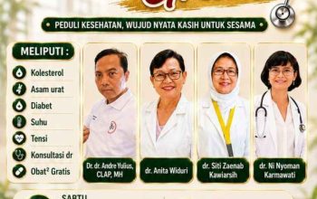 YKAB Peduli Gelar Bakti Sosial Medical Check Up Gratis