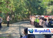 Foto : Polres pelabuhan Tanjung perak libatkan 696 personel kawal pengesahan warga baru PSHT di Surabaya.