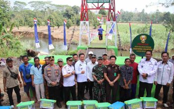 Dandim 0412 Hadiri Peresmian Jembatan Penitis Garuda