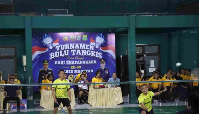 PB Garuda Sakti Juara! Final Turnamen Bulutangkis Kapolres Cup 2026 Berlangsung Meriah