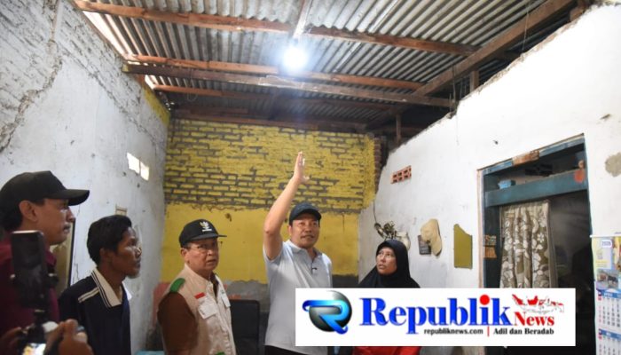 Bupati Sidoarjo Minta Baznas Segera Renovasi Empat Rumah Warga Desa Pabean