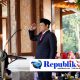 Foto : Bupati Sidoarjo,H.Sibandi menjadi inspektur upacara hari lahir Pancasila.