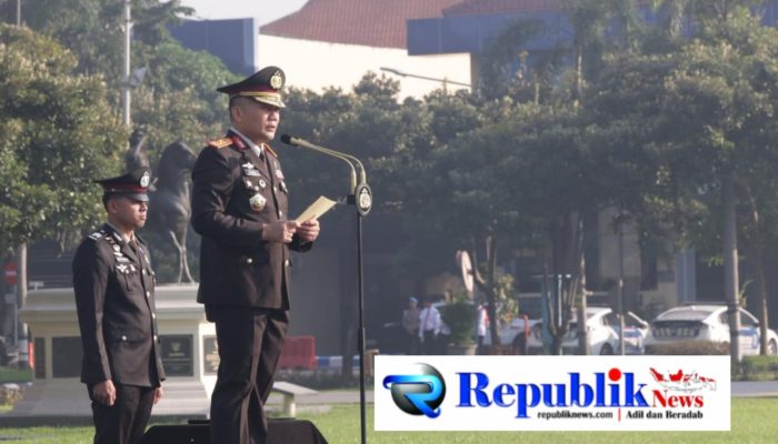 Gelar Upacara Hari Lahir Pancasila, Wakapolda Jatim : Pancasila Kunci Persatuan Bangsa di Tengah Ancaman Global