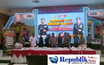 Polresta Sidoarjo Bongkar Jaringan Narkotika Internasional, Dua WN Malaysia Ditangkap dengan Barang Bukti Etomidet Senilai Rp45 Miliar
