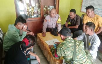 Bhabinkamtibmas Polsek Sungkai Utara Berhasil Mediasi Perselisihan Dua Pelajar, Sepakat Berdamai Secara Kekeluargaan
