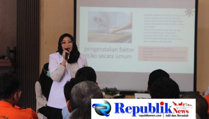 Cegah Penyebaran Penyakit Menular, Lapas Sidoarjo Gelar Sosialisasi Pencegahan dan Pengendalian Infeksi Hantavirus
