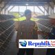 Foto : Bhabinkamtibmas Masangan Bangil Pasuruan monitoring peternakan telur burung puyuh.