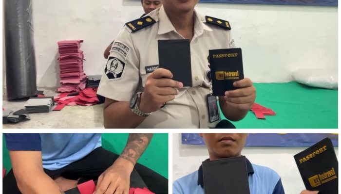 Dari Balik Tembok, Lahir Karya Bernilai: Warga Binaan Lapas Sidoarjo Produksi Cover Paspor Berkualitas