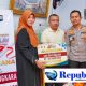 Foto : Kapolres Pasuruan hari Bhayangkara ke-80 annjangsana anggota sakit dan Warakawuri.