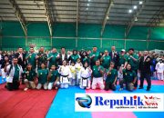 Foto : 450 atlet karate meramaikan Porkab Sidoarjo 2026.