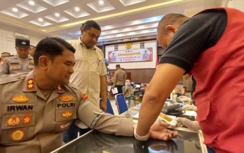 Hari Bhayangkara ke-80, Polres Aceh Timur Kumpulkan 88 Kantong Darah