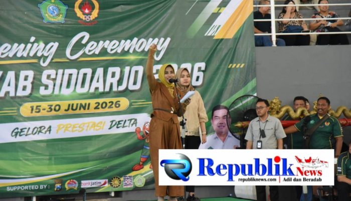 Wabup Sidoarjo Resmi Buka Porkab 2026, 5.600 Atlet Siap Bertanding di 52 Cabang Olahraga