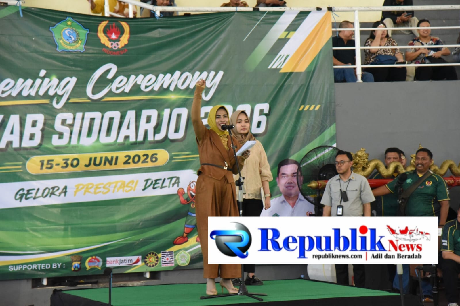 Foto : Wabup Sidoarjo resmikan PORKAB 2026.