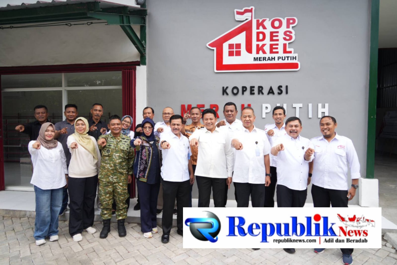 Foto: Bupati Sidoarjo,H.Subandi menyerukan ASN, menjadi anggota Koperasi Desa Merah Putih.