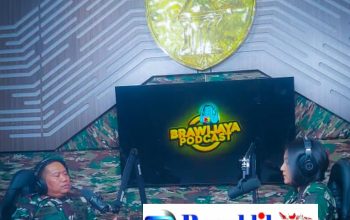 Foto : Lewat podcast Pendam ,Danrem 084/BJ Brigjen TNI Kohir ajak masyarakat sukseskan bakti TNI 2026.